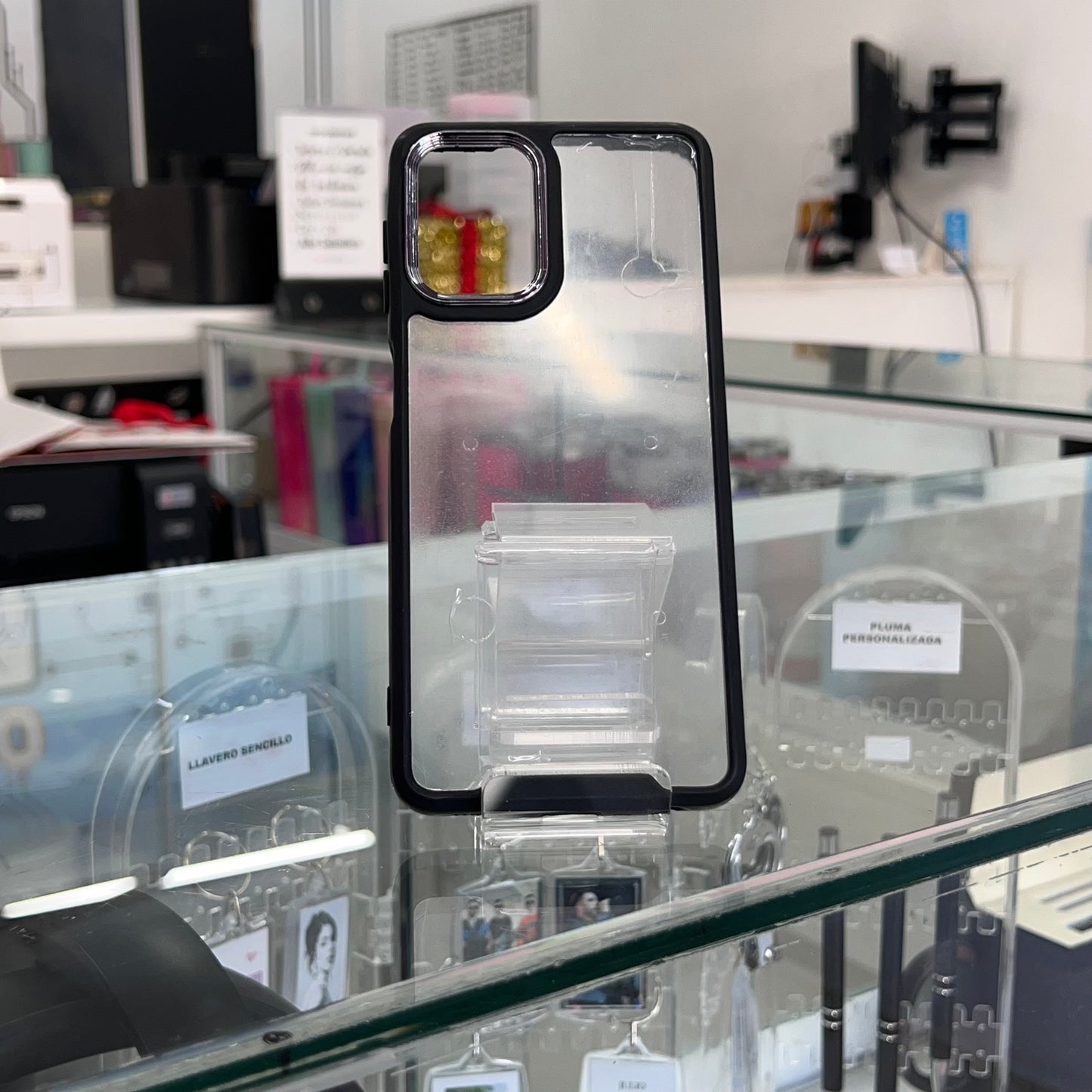 Fashion Case Transparente 360 Para Samsung A22 4G Negro