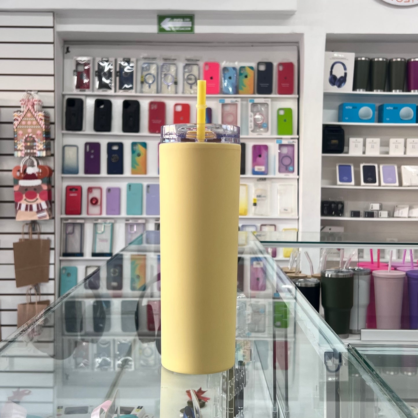 Vaso Skinny Big Amarillo Suave 22 Oz