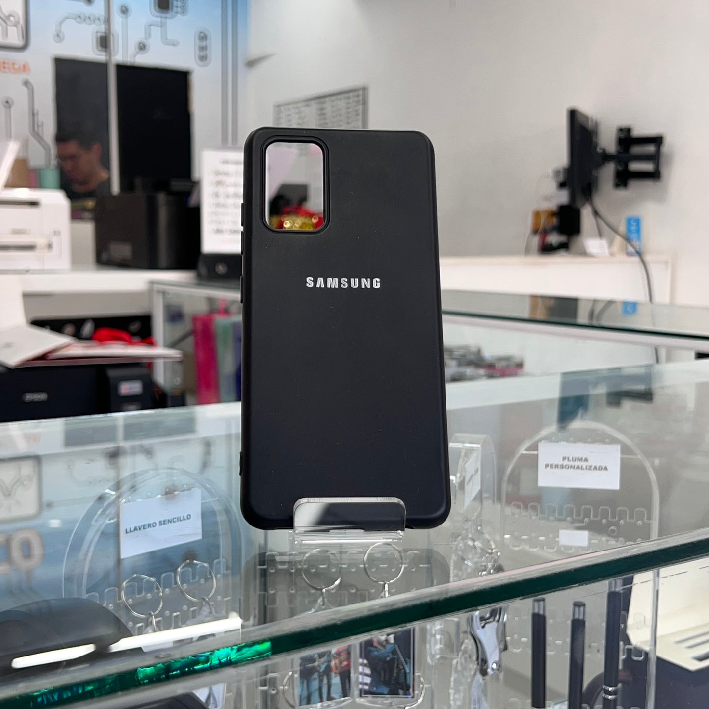 Fundas Silicone Cover Samsung A32 4G Negro