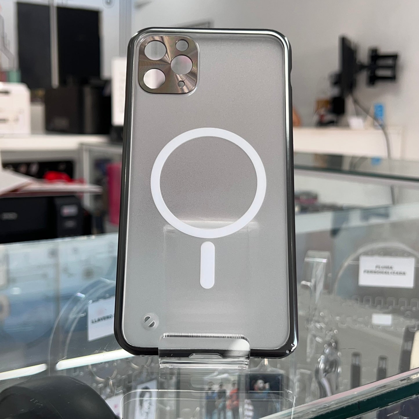 Funda Magsafe Metalico Iph 11 Pro Max Verde