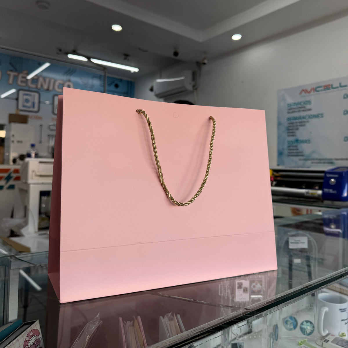 Bolsa De Regalo Rosa