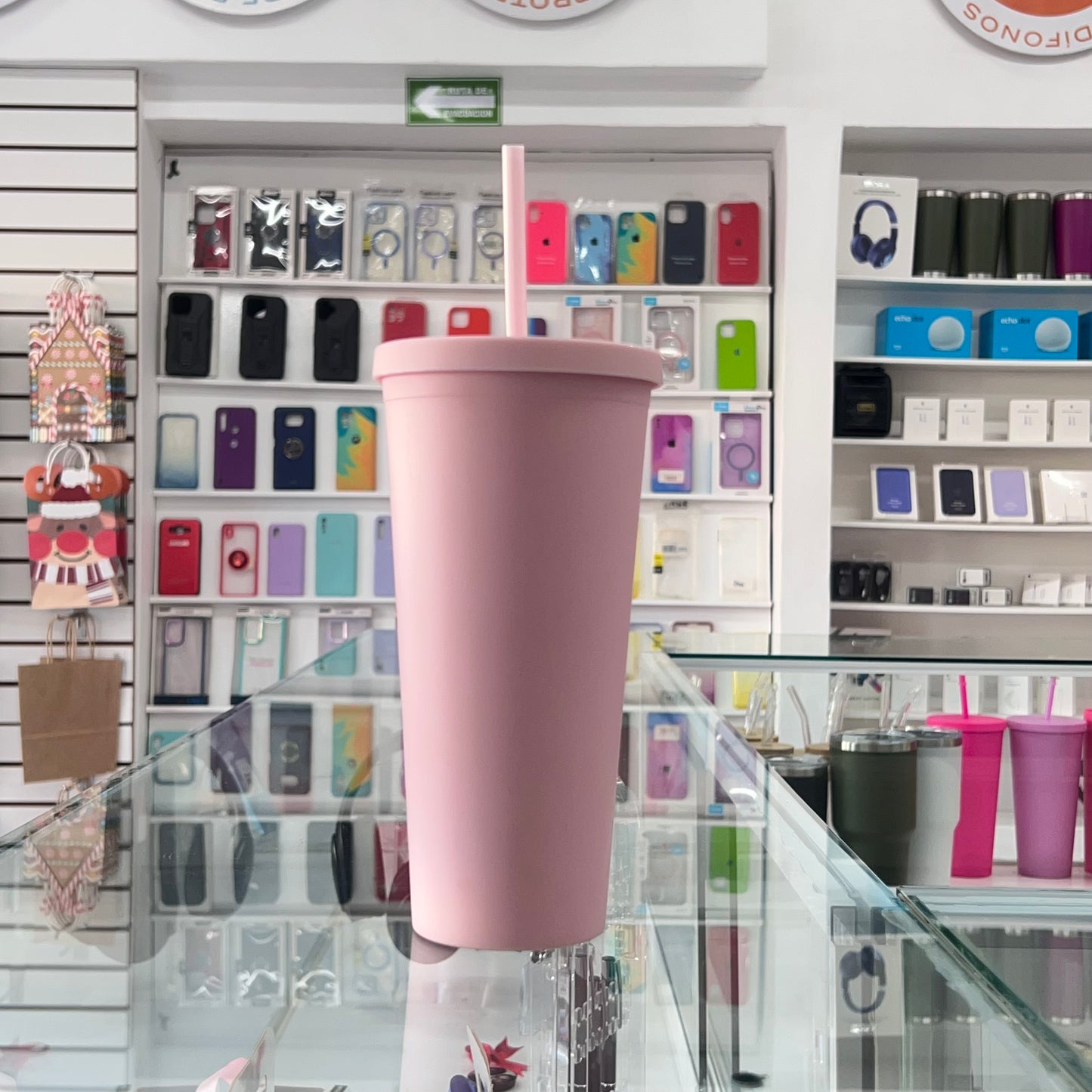 Vaso Classic Tumbler Rosa Suave 750 Ml