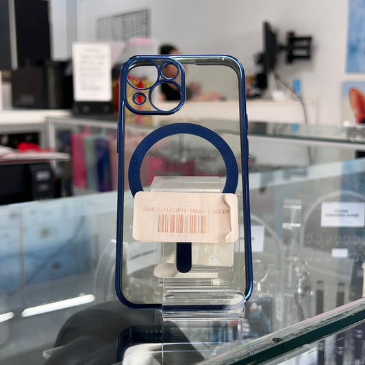 Funda Magsafe Color Iph 13 Mini Azul