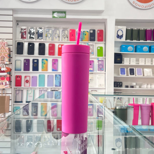 Vaso Skinny Tumbler 400 ML Magenta