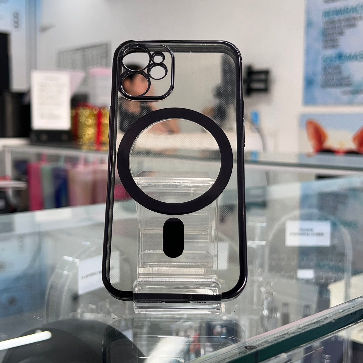 Funda Magsafe Colors 12 Mini Negro