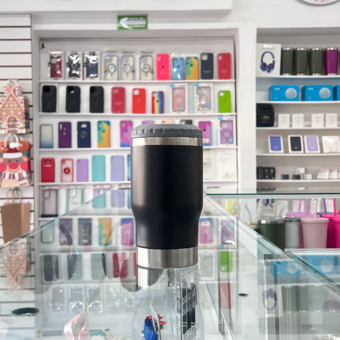 Portabotes 4 en 1 Negro 14 Oz