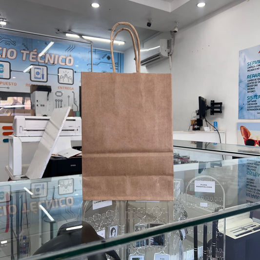 Bolsa De Regalo Kraft Mini Plain