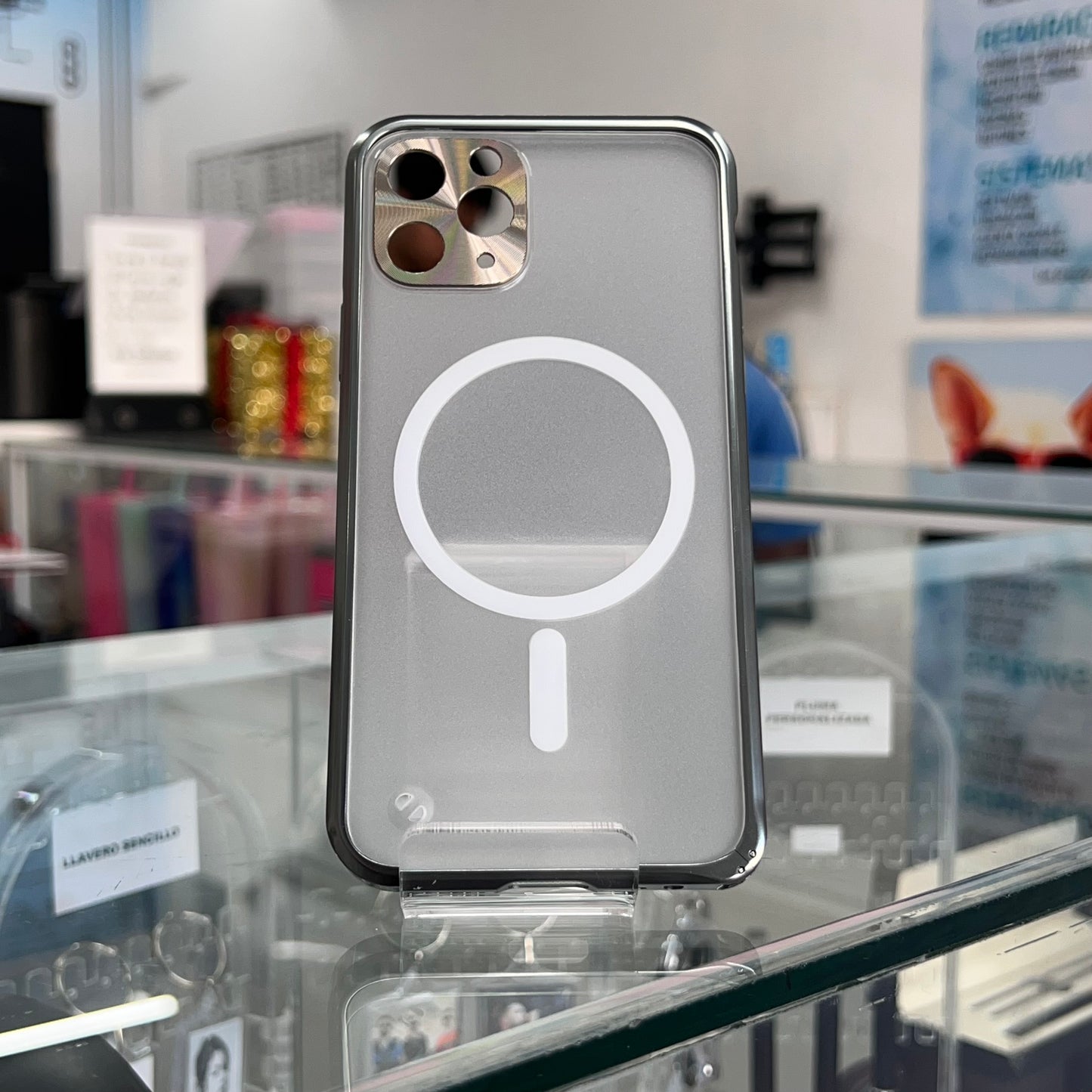 Funda Magsafe Metalico Iph 11 Pro Verde