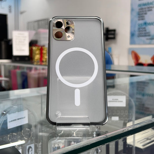 Funda Magsafe Metalico Iph 11 Pro Verde