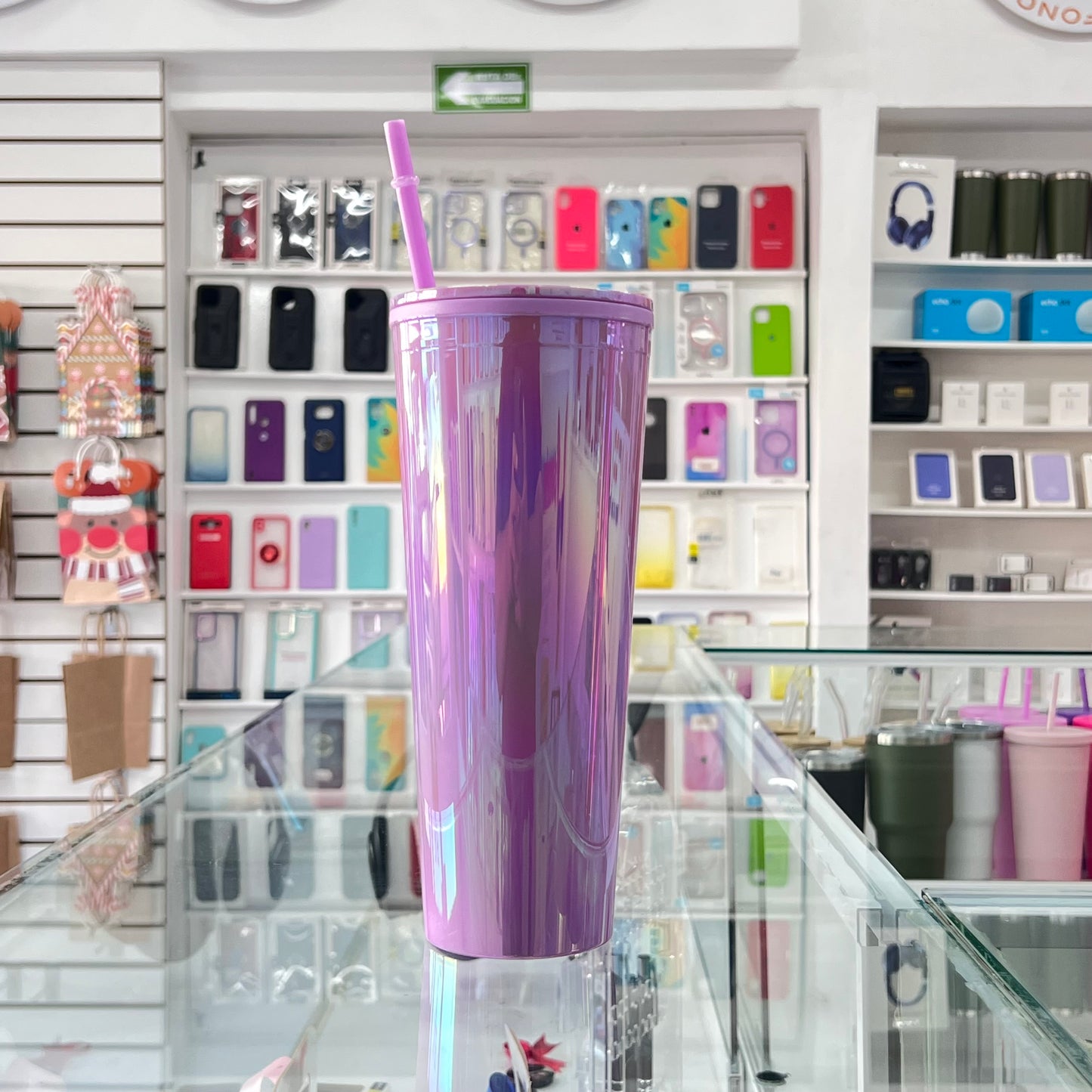 Vaso Glow 23 Oz Lila