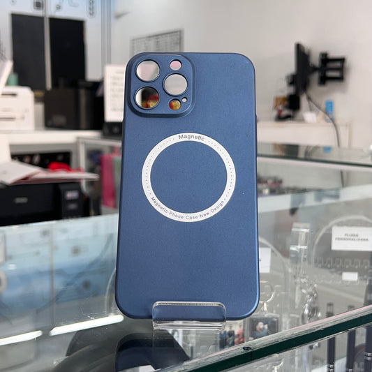 Funda Magentic Azul Iph 13 Pro Max