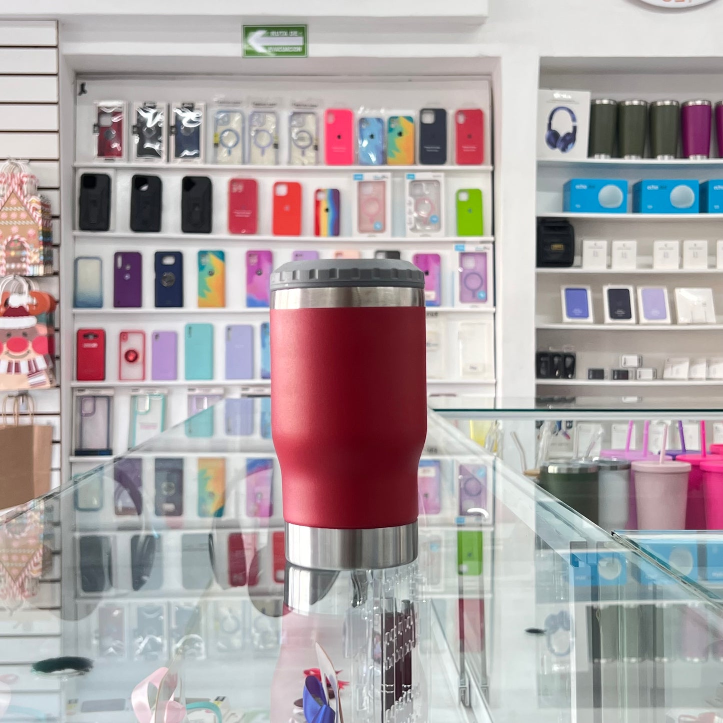 Portabotes 4 en 1 Rojo 14 Oz