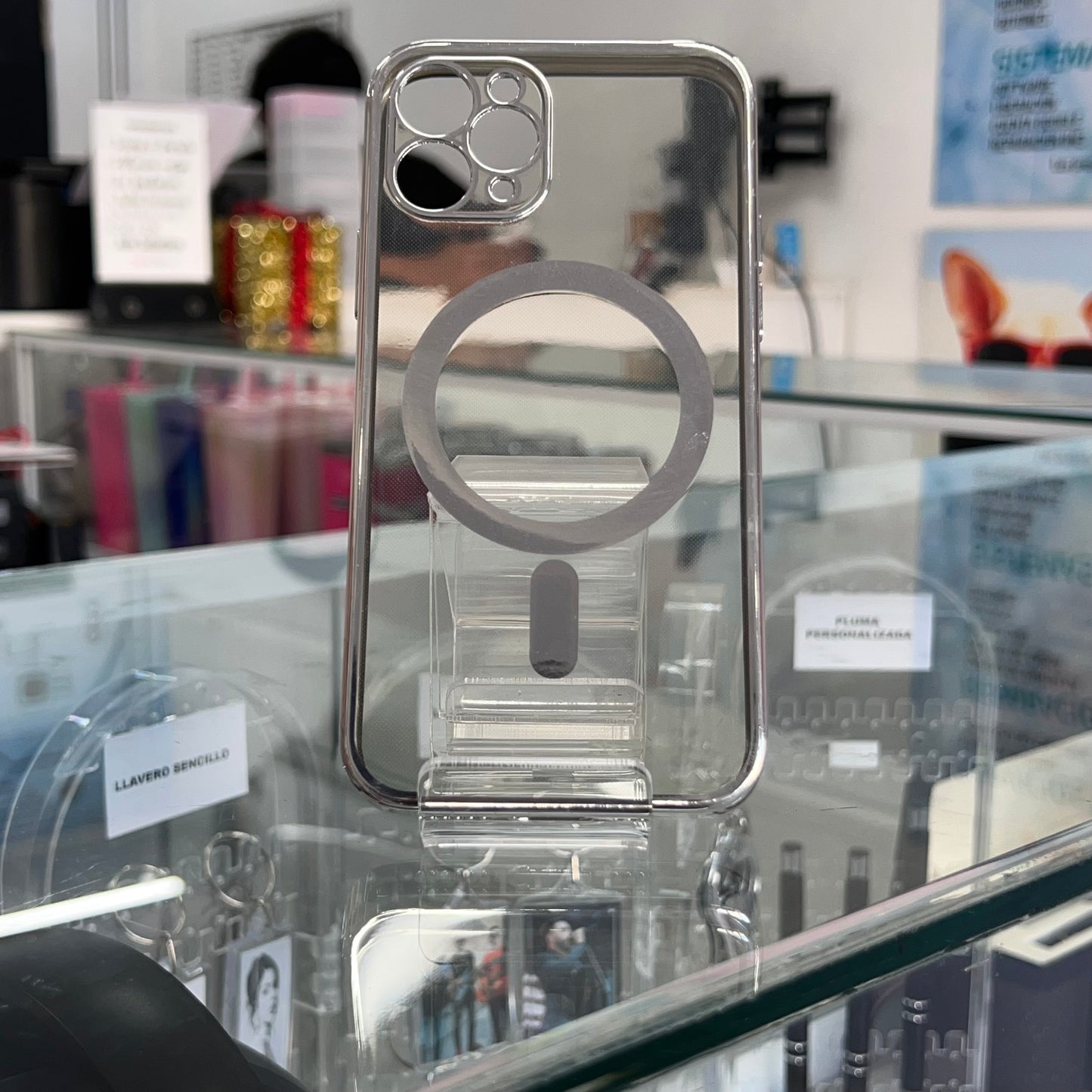 Funda Magsafe Iph 11 Pro Plata