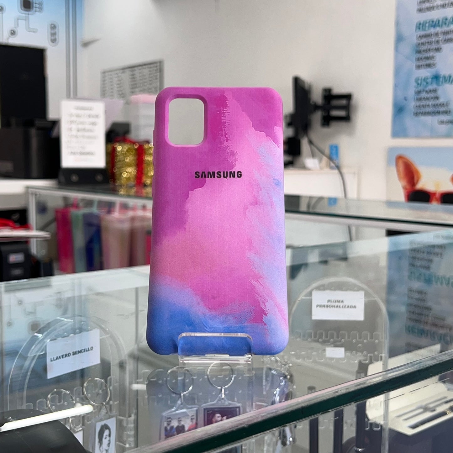 Funda Silicone Cover Samsung A31 Rosa