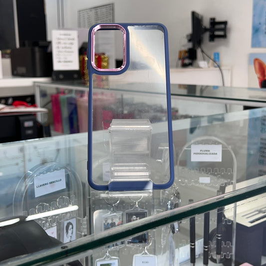 Fashion Case Transparente 360 Para Samsung A23 5G Azul