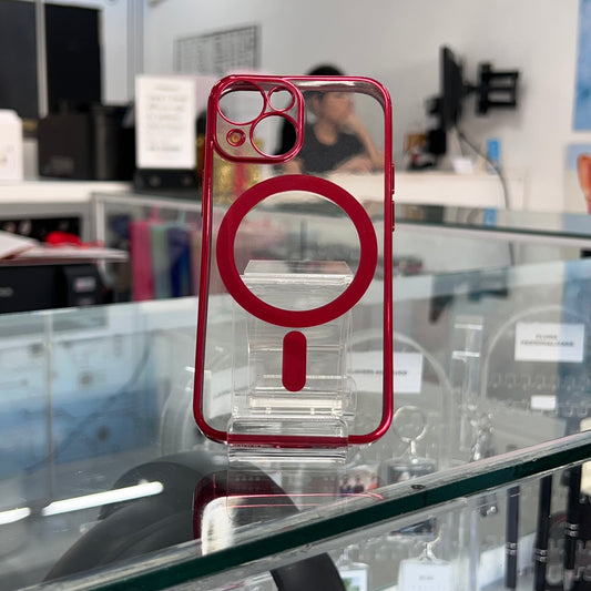 Funda Magsafe Color Iph 13 Mini Rojo