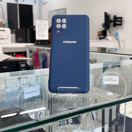 Funda Silicone Cover Samsung A22 Azul