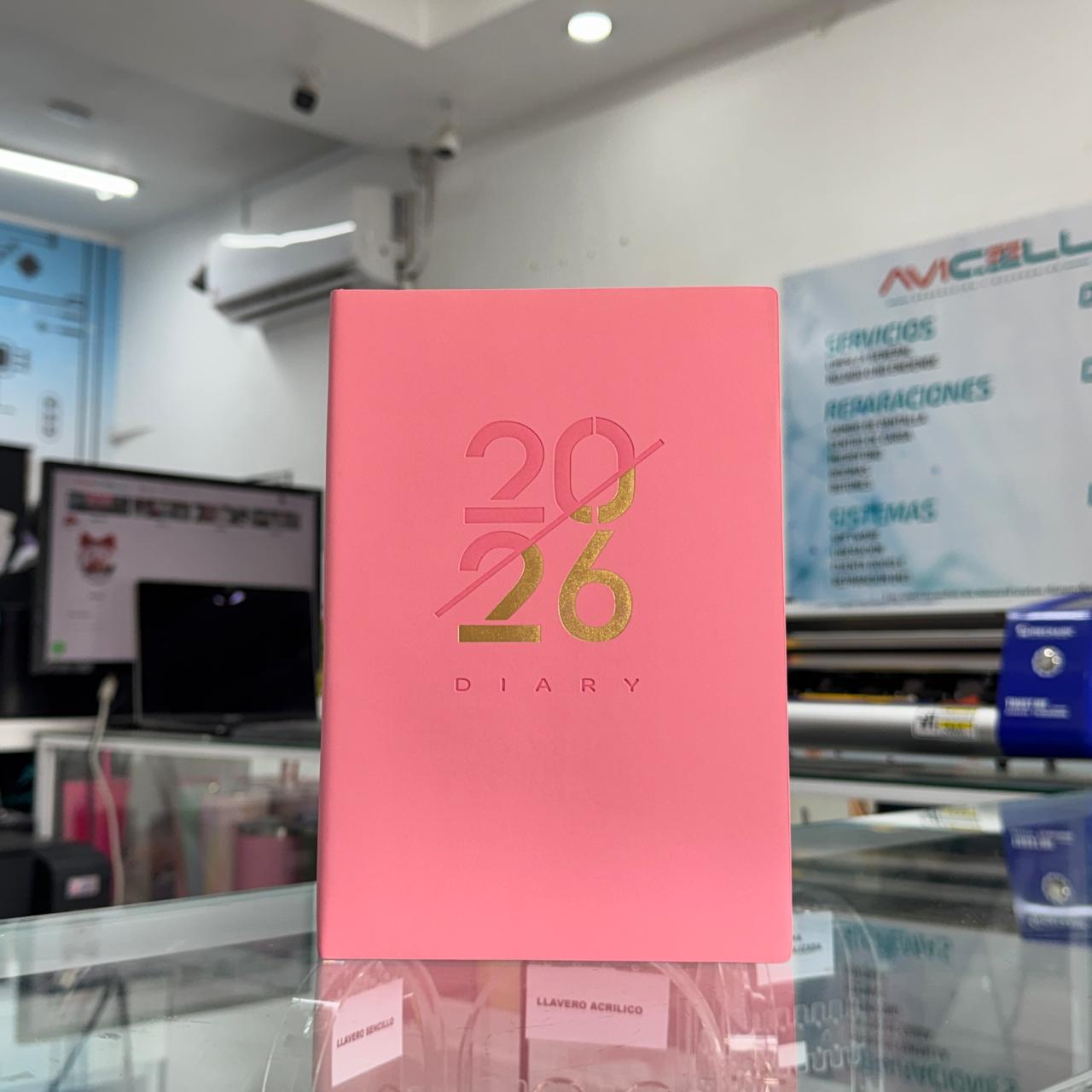 Agenda 2026 Rosa Peach