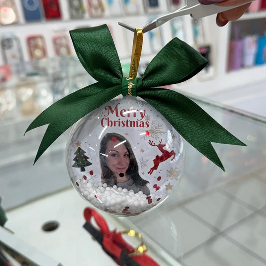 Esfera Navideña con Foto