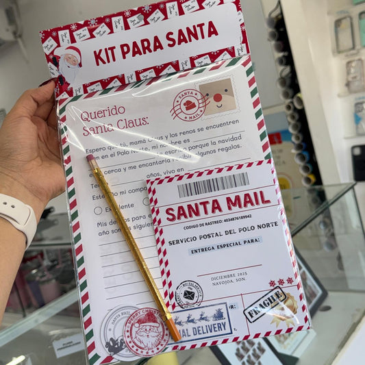 Kit Carta para Santa
