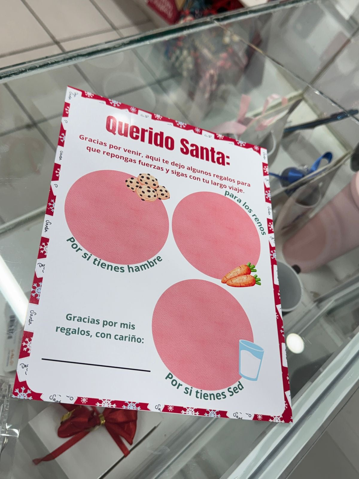 Kit Carta para Santa