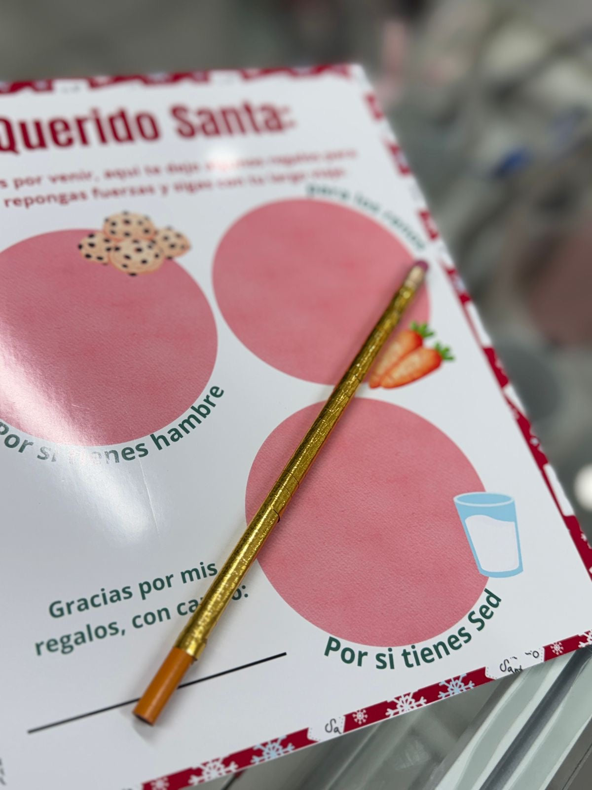Kit Carta para Santa