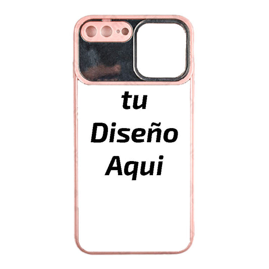 Protector Personalizado Apple Iphone 7 Plus Rosa / 8 Plus Rosa